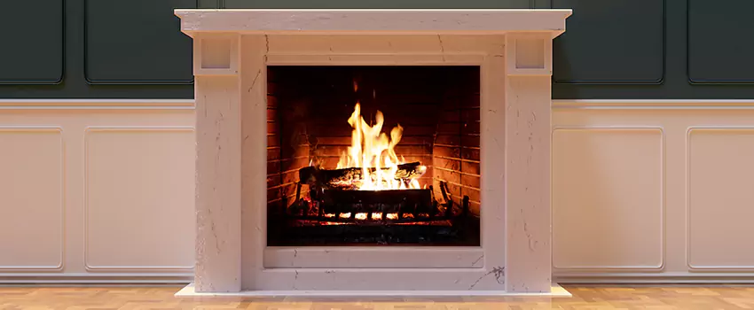 Decorative Electric Fireplace Installation in Dunedin, Florida