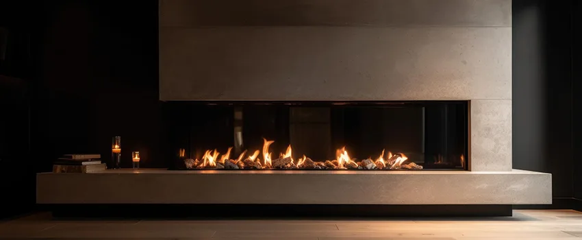 Gas Fireplace Ember Bed Design Services in Dunedin, Florida