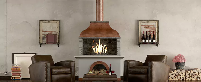 Thelin Hearth Products Providence Pellet Insert Fireplace Installation in Dunedin, FL